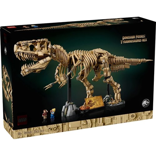 Rex dinosaur skeleton - t-,